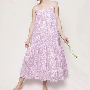 PETITE PLUME Women's Twill Chloé Nightgown in Sweethearts